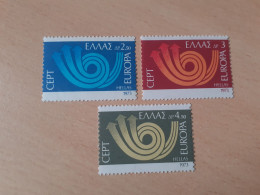 TIMBRES   GRECE   ANNEE   1973   N  1125  A  1127   COTE  2,50  EUROS   NEUFS  LUXE** - Neufs