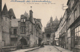 GU 6 -(61) ALENCON  - LA RUE DU BERCAIL  - 2 SCANS - Alencon