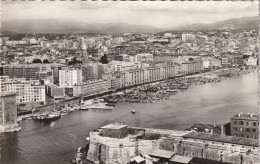 13-Marseille Vue Aérienne Sur Le Port Et La Ville - Puerto Viejo (Vieux-Port), Saint Victor, Le Panier
