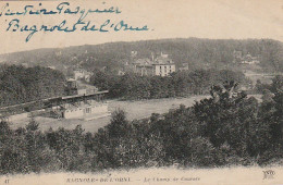 GU 6 -(61) BAGNOLES DE L'ORNE  -  LE CHAMP DE COURSES - LES TRIBUNES  - 2 SCANS - Bagnoles De L'Orne