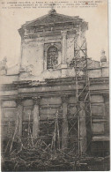 GU 8 -(62) GUERRE 1914/1915 - ARRAS - LA CATHEDRALE APRES LE BOMBARDEMENT  DU 30 OCTOBRE 1914  - 2 SCANS - Arras