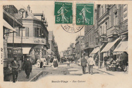 GU 8 -(62) BERCK PLAGE -  RUE CARNOT  - PROMENEURS ET CHALANDS -  COMMERCES   -  2 SCANS - Berck