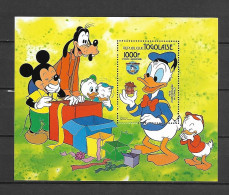 Disney Togo 1984 Donald Duck Birthday MS #2 MNH - Disney