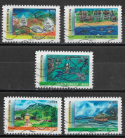 France 2011 Oblitéré  Autoadhésif   N° 636 - 638 - 639 - 643 - 644  -   Année Des Outre-Mer - Used Stamps