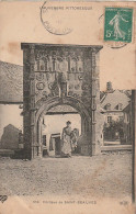 GU 12 -(63)  PORTIQUE DE SAINT SEAUVES ( SAUVES ) - HOTEL PELISSIER -  2 SCANS - Sonstige & Ohne Zuordnung