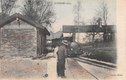 FITIGNIEU (Ain) - Train En Gare, Tramway - Valromey-sur-Séran - Goujon éditeur - Tirage Couleurs - Voyagé 1909 (2 Scans) - Non Classificati