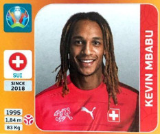 49 Kevin Mbabu - Switzerland - Panini Euro 2020 Tournament Edition Sticker Vignette - Other & Unclassified
