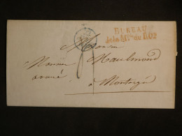 DN15   FRANCE   LETTRE MAISON DU ROI  1832  A MONTARGIS   +GRIFFE  AFF. PAR L ETAT ++ - 1801-1848: Precursors XIX