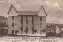 GU 12 -(63) ROYAT CHAMALIERES - HOTEL DES THERMES  - PROPRIETAIRE :  A.TISSONNIERE -    2 SCANS - Royat