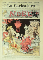 La Caricature 1884 N°261 Noel Robida Tonkin Gino Rip-Larigot Sorel Gino - Revistas - Antes 1900