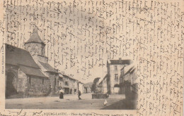 GU 13 -(63) BOURG LASTIC  -  PLACE DE L'EGLISE  -  2 SCANS - Other & Unclassified