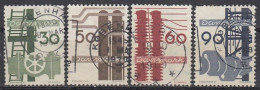 DENMARK 470-473,used,falc Hinged - Elettricità