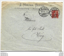 11-96 - Entier Postal Privé  J. Hirter Berne 1908 - Entiers Postaux
