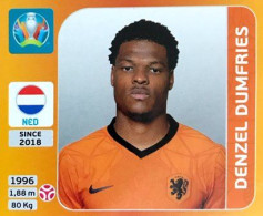 275 Denzel Dumfries - Netherlands - Panini Euro 2020 Tournament Edition Sticker Vignette - Andere & Zonder Classificatie