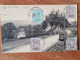 Namur-citadelle , Les Hayettes , Tramway  1922 , 4 Timbres - Namen