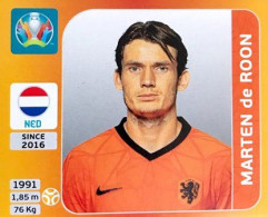 281 Marten De Roon - Netherlands - Panini Euro 2020 Tournament Edition Sticker Vignette - Altri & Non Classificati