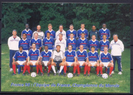 France 1998 Football Soccer World Cup Commemorative Postcard - 1998 – Frankrijk