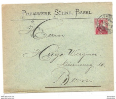 293 - 56 - Entier Postal Privé " Preiswek Söhne Basel" 1914 - Interi Postali