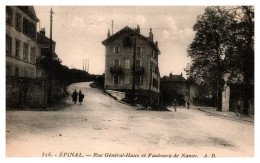 Epinal - Rue Général Haxo Et Faubourg De Nancy - Andere & Zonder Classificatie