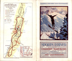 France - Chamonix Olympiade - Programme Des Sports - 1924 - Complete - Other & Unclassified