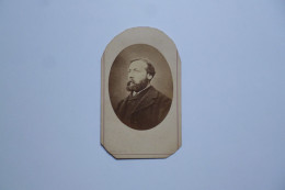 Photographie CDV -  Homme   -  Photographie Eugène DELON -  20 Rue Napoléon  -  TOULOUSE - Sonstige & Ohne Zuordnung