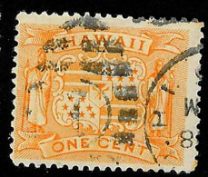 1894 Sceaus  Michel US-HA 57 Stamp Number US-HA 74 Yvert Et Tellier US-HA 63 Stanley Gibbons US-HA 77 Used - Hawai