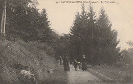 GU Nw -(65) CAPVERN LES BAINS  -  LA PROMENADE  - FAMILLE ET NURSE SUR LE SENTIER  -  2 SCANS - Autres & Non Classés