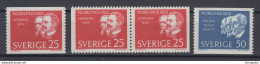 Sweden 1962 - Michel 500-501 MNH ** - Unused Stamps