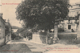 GU Nw -(65) CAPVERN  - LE GRAND  HOTEL BEAU SEJOUR - A GAUCHE : L'HOTEL DU PARC  - 2 SCANS - Autres & Non Classés