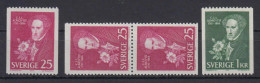 Sweden 1966 - Michel 558-559 MNH ** - Unused Stamps
