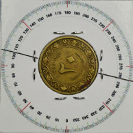 Algérie / Algeria • Rotation Error 105 ° • 20 Centimes 1964 • Frappe Désaxée • Error Coin / Fautée • [24-697] - Algerije