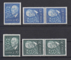 Sweden 1967 - Michel 594-595 MNH ** - Unused Stamps
