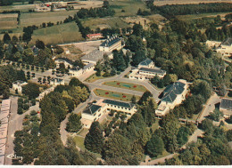 GU Nw -(65) LANNEMEZAN  - VUE AERIENNE - L'HOPITAL PSYCHIATRIQUE  -  CARTE COULEURS  -  2 SCANS - Lannemezan