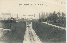 LES ABRETS  Le Quartier Du Bellanger – Animation Pont Routier Sur Chemin De Fer (rails) – F. Vialatte Phot. - Les Abrets