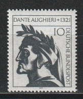 Bund Michel 693 Todestag Von Dante Alighieri ** - Unused Stamps