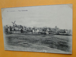 CASSEL -- Moulin à Vent - Vue Générale - Cpa Circulé En 1905 - Moulins à Vent