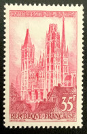 1957 FRANCE N 1129 CATHEDRALE DE ROUEN - NEUF** - Unused Stamps