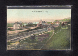 (28/04/24) 78-CPA TRIEL SUR SEINE - LA GARE - Triel Sur Seine