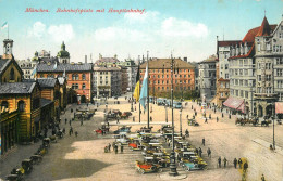 Germany Munchen Bahnhofsplatz Mit Hauptbahnhof - Muenchen