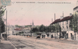 Boulogne Sur Seine - Boulogne Billancourt -  Chaussee Du Pont Et Coteaux De Saint Cloud  -   CPA °J - Boulogne Billancourt