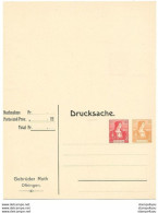 293 - 98 - Entier Postal Privé Double  "Nachnahme - Gebrüder Roth Oftringen" - Enteros Postales