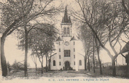 GU Nw -(64) ORTHEZ  -  L'EGLISE DE DEPART   -  2 SCANS - Orthez