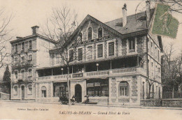 GU 22-(64) SALIES DE BEARN - GRAND HOTEL DE PARIS -  AUTOMOBILE  - 2 SCANS - Salies De Bearn