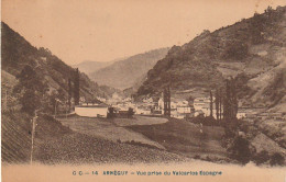 GU 23 -(64) ARNEGUY  - VUE PRISE DU VALCARLOS ,  ESPAGNE   -  2 SCANS - Arnéguy