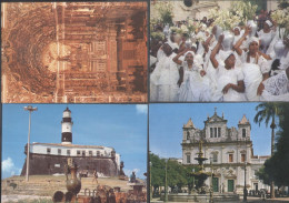 BRAZI - SALVADOR - BAHIA  - CHURCH - LIGHTHOUSE -   UNCIRCULATED - Salvador De Bahia