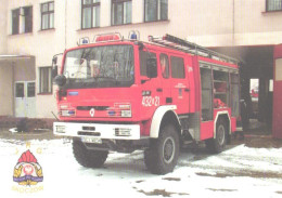 Fire Engine Renault Midlner M 220.12 M - Vrachtwagens En LGV