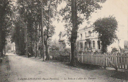 GU 25 -(64) CAMBO  LES BAINS  -  LA POSTE ET L'ALLEE DES THERMES  - 2 SCANS - Cambo-les-Bains