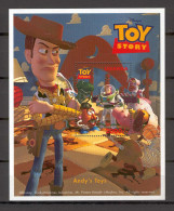Disney Uganda 1997 Toy Story - Andy's Toys MS MNH - Disney
