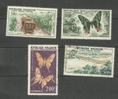 MADAGASCAR POSTE AERIENNE N°78, 81 à 83 Cote 6.65€ - Madagaskar (1960-...)