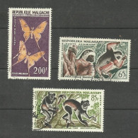 MADAGASCAR POSTE AERIENNE N°82, 84, 85 Cote 4.50€ - Madagaskar (1960-...)